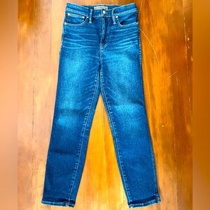 J. crew Point Sur skinny jeans Women’s size 27 dark wash